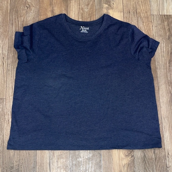 Natural Reflections Navy Short Sleeve Tee - Picture 1 of 1